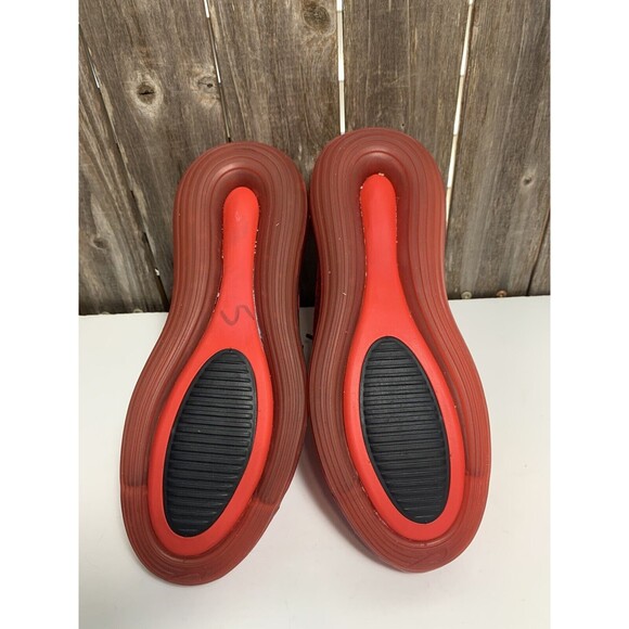 Nike MX-720-818 (GS) Trainers CD4392 600 Red/Black Youth Kids Shoe Size 5 Y - Picture 7 of 9